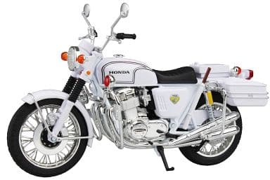 スカイネット 1/12 完成品バイク Honda CB750FOUR (K0) 白バイ