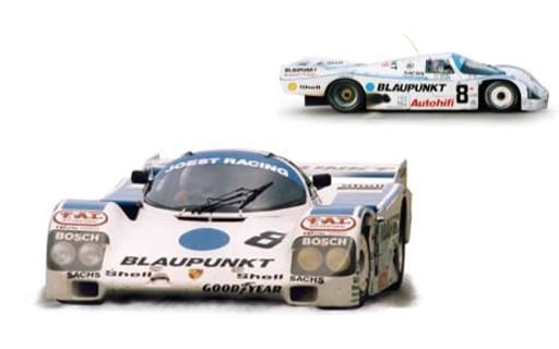 ビンテージ　ポルシェ　９６２C　ルマン　3位入賞車　1/32　新品未開封