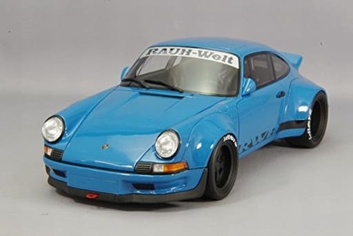 駿河屋 -<新品/中古>1/18 RWB 911(ブルー) [GTS007KJ]（モデルカー）