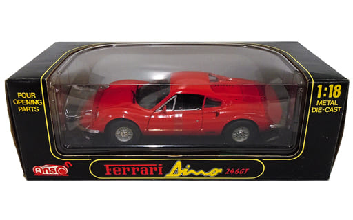 駿河屋 - 【買取】1/18 FERRARI DINO 246GT (レッド) [30301-W