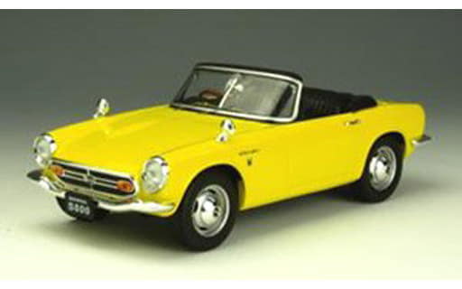 駿河屋 -<新品/中古>1/18 ホンダ S800 コンバーチブル(イエロー) [F18