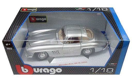 駿河屋 -<新品/中古>1/18 メルセデス ベンツ 300 SL 1954(シルバー