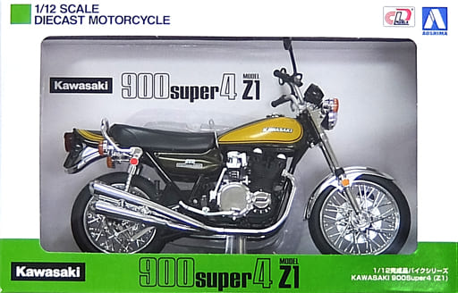 1/12 KAWASAKI 900Super4 Z1(イエローボール) 「完成品バイクシリーズ」 1/12 KAWASAKI 900Super4 Z1(イエローボール) 「完成品バイクシリーズ」
