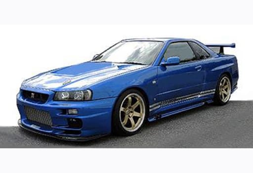 紺×赤 ignitionmodel1/18 TOPSECRET(BNR34) ブルー - 通販