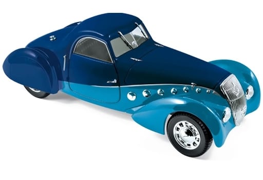KIYOの模型屋ノレブ 1/18 プジョー 302 Darl`Mat クーペ 1937 ブルー
