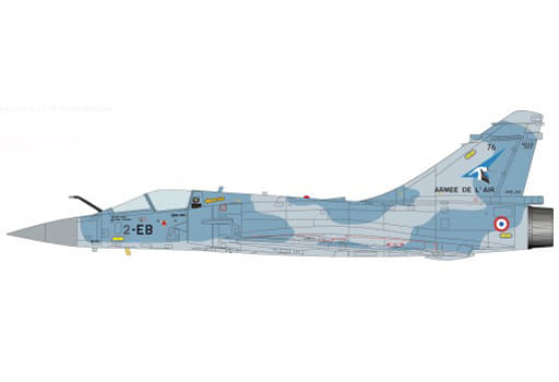 駿河屋 - 1/72 ミラージュ2000-5F `フランス空軍 第1戦闘飛行隊 シゴーニュ` [HA1614]（モデルカー）