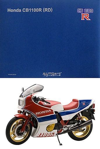 駿河屋 -<中古>1/6 Honda CB1100R RD(ホワイト×レッド×ブルー