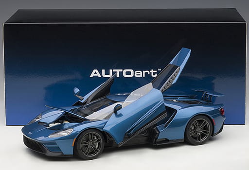 駿河屋 -<新品/中古>1/18 フォード GT 2017(メタリックブルー