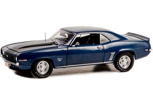 駿河屋 -<新品/中古>1/18 1969 Chevrolet Camaro SS(ブルー×ブラック ...