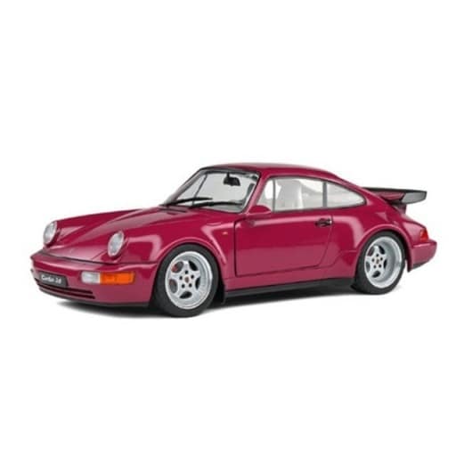 安い純正品 1/18 ポルシェ 911(964) ターボ 3.6 (ルージュ) 匿名発送