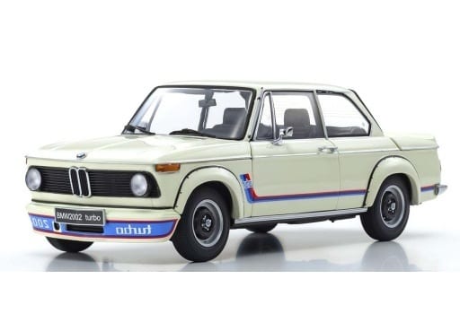 値下 送料無料 絶版 当時物 京商1/18 BMW2002turbo(シルバー)