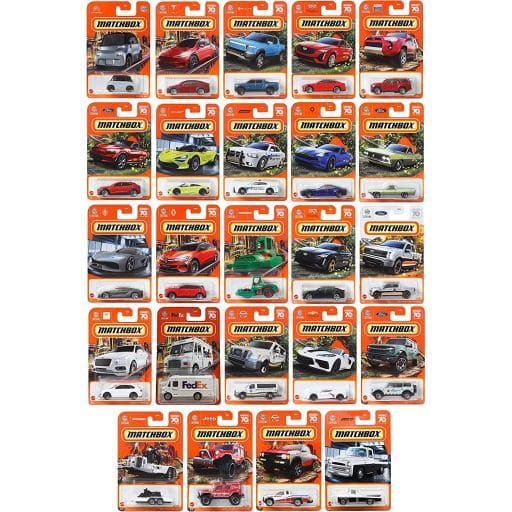 駿河屋 -<新品/中古>1/64 マッチボックス ベーシックカー 24個アソート
