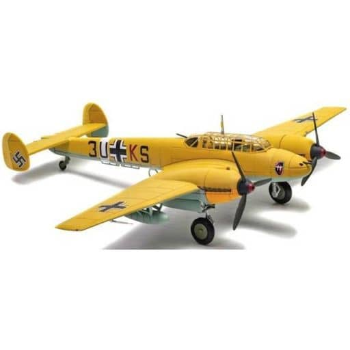 魅力的な価格 ミニカー 1/72 メッサーシュミット Bf 110E-2 (Trop) 3U+