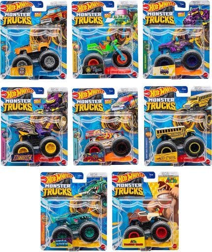 駿河屋 -<新品/中古>1/64 Hot Wheels モンスタートラック 8個アソート ...