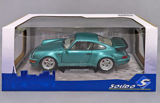 ソリド 1/18 ポルシェ 911 (964) ターボ 1991 グリーン SOLIDO PORSCHE