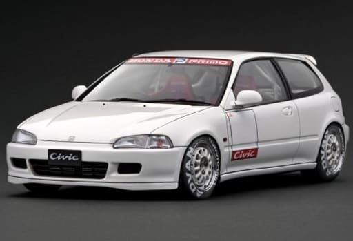 駿河屋 -<新品/中古>1/18 Honda CIVIC EG6(ホワイト) [IG3040]（モデル ...