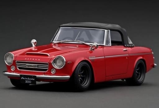 ミニカー　1/18 DATSUN Fairlady 2000 SR311(レッド) [IG2709]