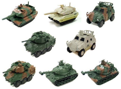 駿河屋 -<中古>全8種セット 「カプセルQミュージアム ワールドタンク