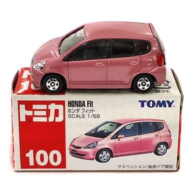 ミニカー 1/18 ホンダ フィット FIT 2023 ピンク