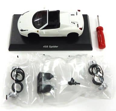 駿河屋 -<中古>1/64 Ferrari 458 Spider(ホワイト) 「フェラーリ