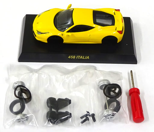 駿河屋 -<中古>1/64 Ferrari 458 ITALIA(イエロー) 「フェラーリ