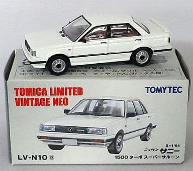 駿河屋 中古 1 64 Tlv N10a ニッサン サニー1500ターボ スーパーサルーン ホワイト トミカリミテッドヴィンテージneo トミカリミテッド