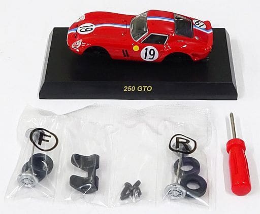 駿河屋 -<中古>1/64 Ferrari 250 GTO #19(レッド) 「フェラーリ