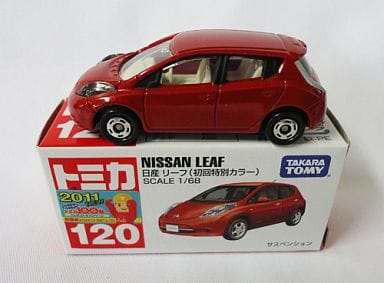 駿河屋 -<中古>1/68 日産 リーフ 初回特別カラー(レッド/赤箱