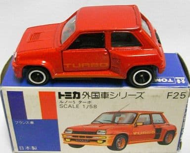 駿河屋 -<中古>1/58 ルノー5 ターボ (レッド/青箱/日本製) 「トミカ