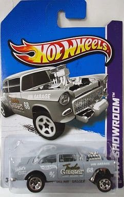 駿河屋 -<新品/中古>1/64 '55 CHEVY BEL AIR GASSER #68(グレー) 「Hot