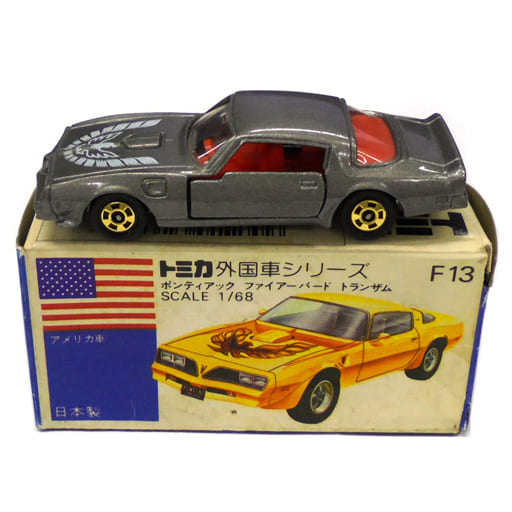 トミカ ポンティアック ファイアーバード トランザム 青箱 F13 1/68 No トミカ ポンティアック ファイアーバード トランザム 青箱 F13 1/68 No