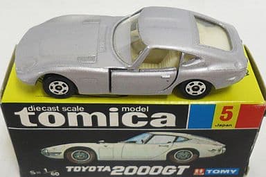 駿河屋 -<中古>1/60 トヨタ 2000GT(シルバー/黒箱/日本製/1Hホイール