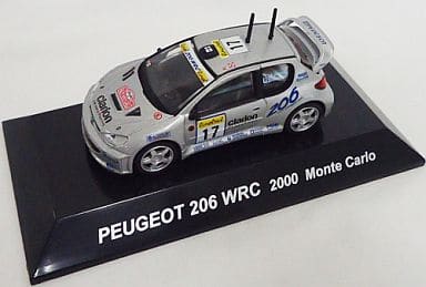 駿河屋 -<中古>1/64 PEUGEOT 206 WRC 2000 Monte Carlo #17(シルバー