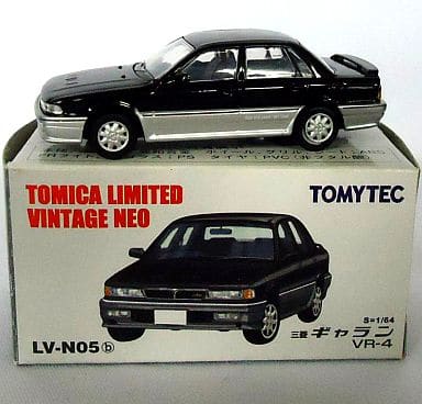 駿河屋 -<中古>1/64 TLV-N05b 三菱 ギャラン VR-4(ブラック×シルバー