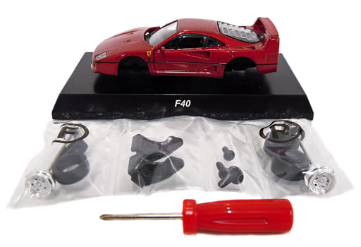 駿河屋 -<中古>1/64 Ferrari F40(メタリックレッド) 「フェラーリ ...