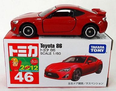 駿河屋 -<新品/中古>1/60 トヨタ86(レッド/赤箱/中国製) 「トミカ No