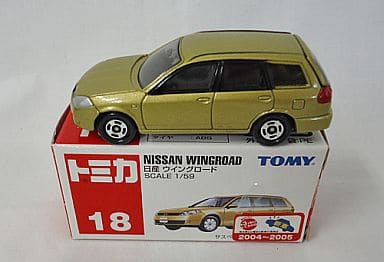 駿河屋 -<中古>1/59 日産 ウイングロード(ゴールド/赤箱) 「トミカ No