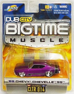 新品 BIGTIME 69 CHEVY CHEVELLE SS ミニカー