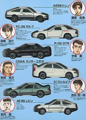 コミックトミカ VOL.1 6台セット