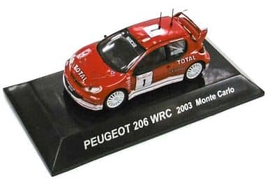 駿河屋 -<中古>1/64 プジョー 206 WRC 2003 モンテカルロ TOTAL #1