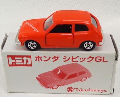 駿河屋 -<中古>1/57 ホンダ シビック GL(オレンジ/日本製) 「トミカ