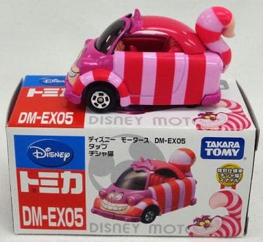 駿河屋 中古 タップ チシャ猫 特別仕様車 チシャ猫スマイル ピンク トミカ ディズニーモータース Dm Ex05 ディズニーストア限定 トミカ