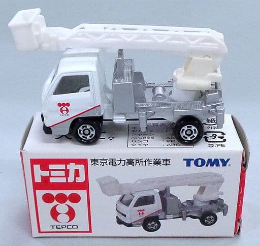 駿河屋 -<中古>1/78 東京電力高所作業車(ホワイト×シルバー) 「トミカ