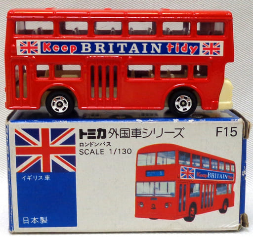 駿河屋 -<中古>1/130 ロンドンバス(レッド/青箱/日本製) 「トミカ 外国 ...