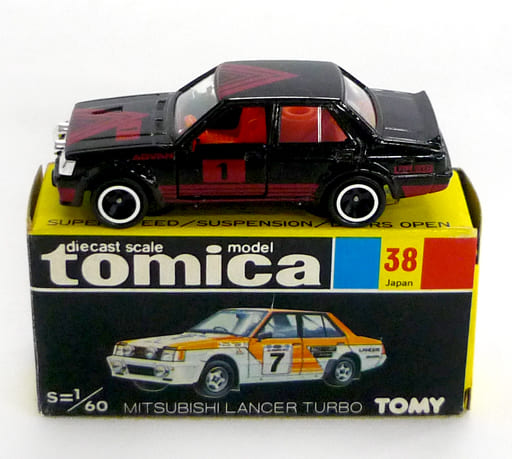 オンラインショップ トミカ 黒箱 三菱ランサー ターボ 38 R0643