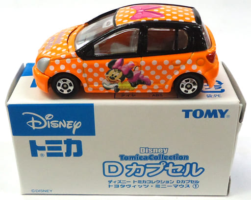 駿河屋 -<中古>1/57 トヨタ ヴィッツ ミニーマウス1(オレンジ