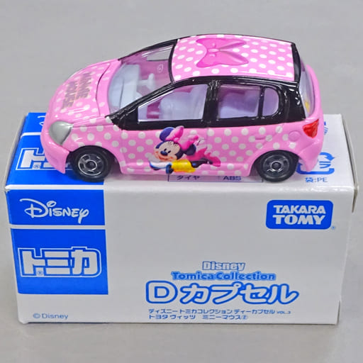 駿河屋 -<中古>1/59 トヨタ ヴィッツ ミニーマウス1(ピンク