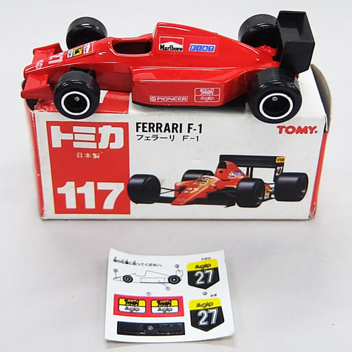 日本製 トミカ 赤箱 フェラーリ F1 FERRARI No.117