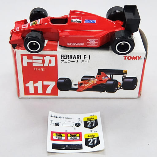 駿河屋 -<中古>フェラーリ F-1 #27(レッド/赤箱/日本製/TOMY赤字
