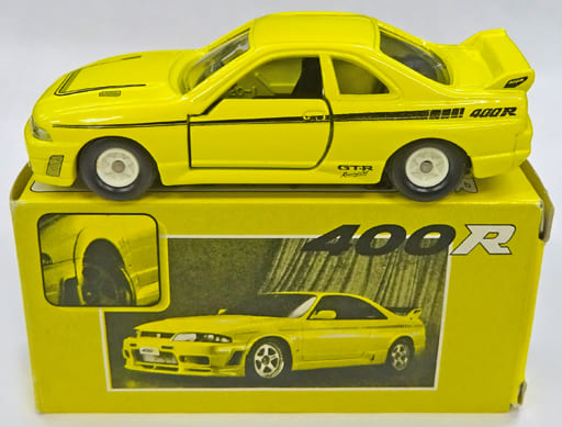 駿河屋 -<中古>1/60 スカイライン GT-R R33 R400(イエロー/日本製